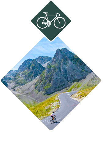 Fotos de viajes en bicicleta de carretera